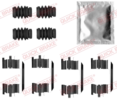 Accessory Kit, disc brake pad